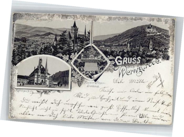 Wernigerode Harz Kaiser Wilhelm Denkmal