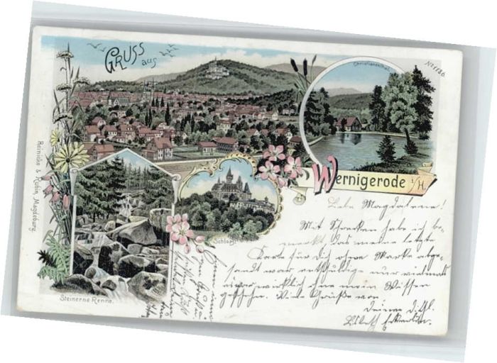 Wernigerode Harz Christianenthal Steinerne Renne