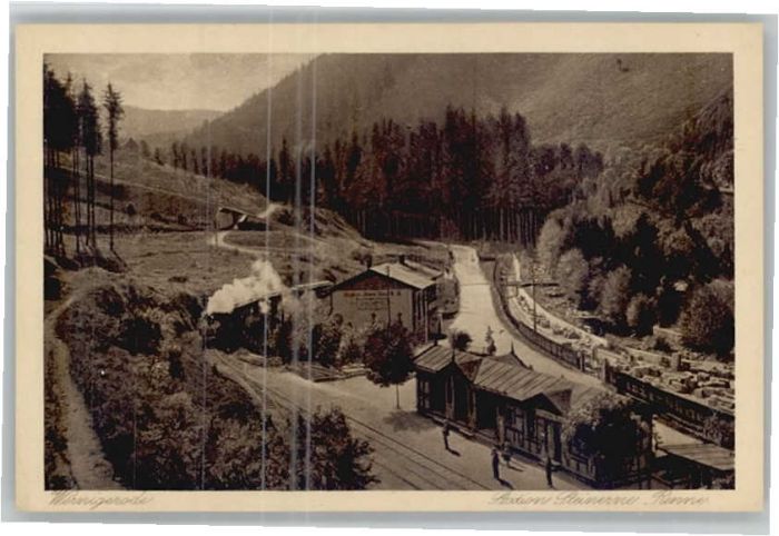 Wernigerode Harz Steinerne Renne