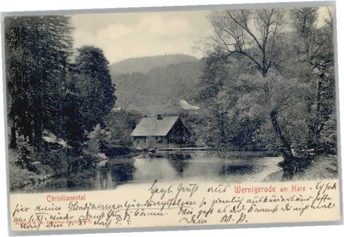 Wernigerode Harz Christianental