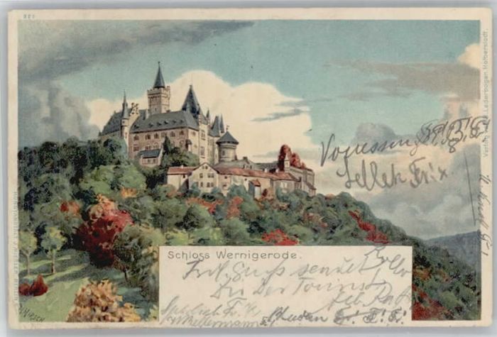 Wernigerode Harz Künstler H. Hirsch