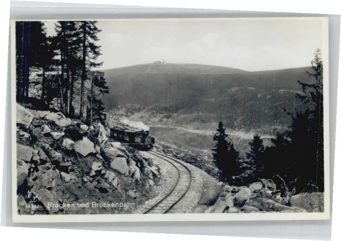 Brocken Harz Brocken Brockenbahn