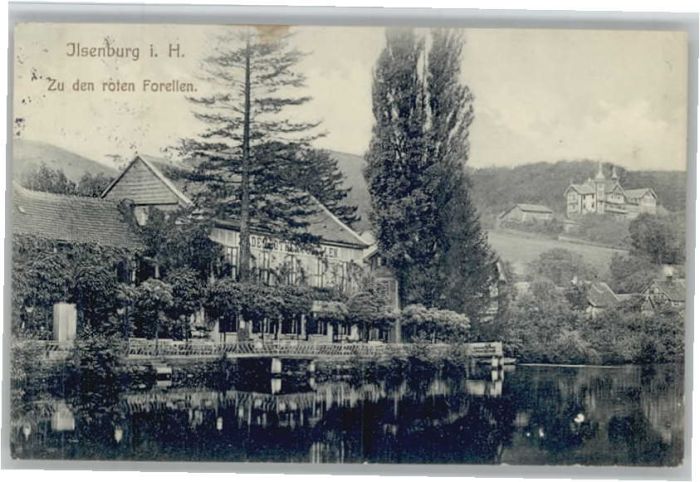 Ilsenburg Harz Zu den roten Forellen