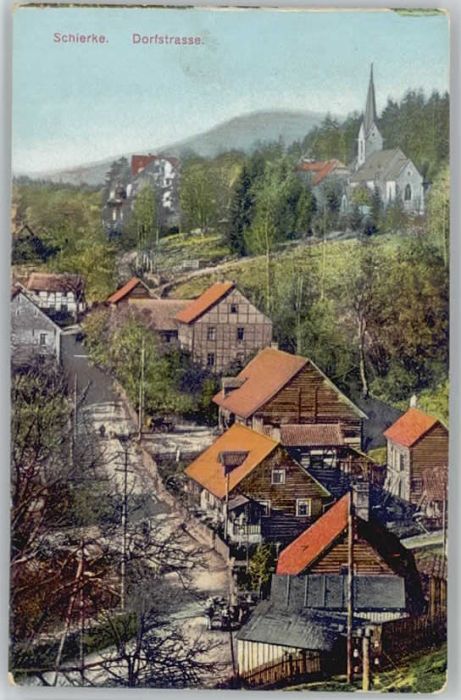 Schierke Harz Schierke Dorfstrasse
