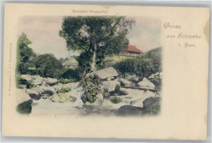 Schierke Harz Schierke Wasserfall