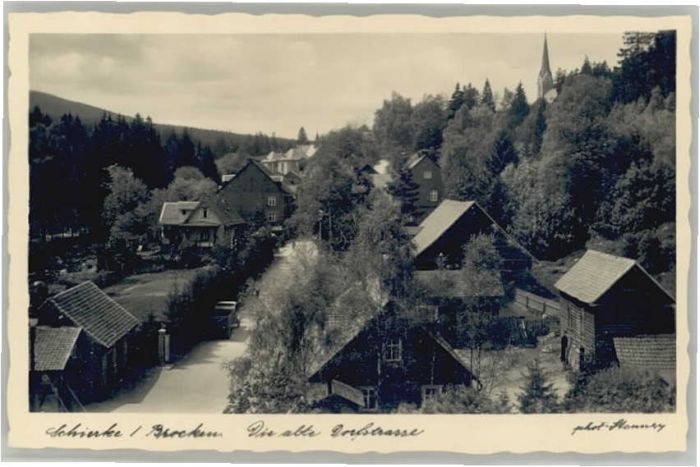 Schierke Harz Schierke Dorfstrasse