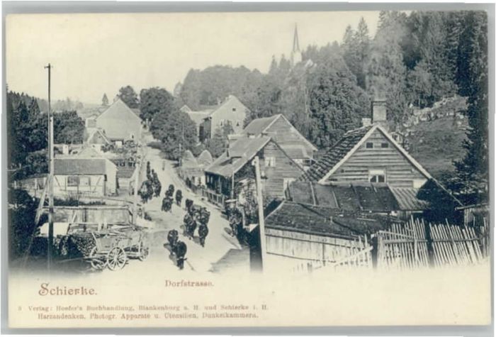 Schierke Harz Schierke Dorfstrasse