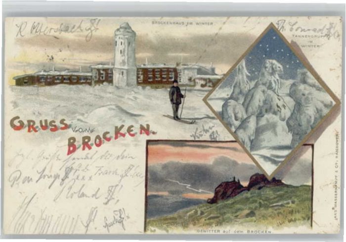 Brocken Harz Brocken Brockenhaus