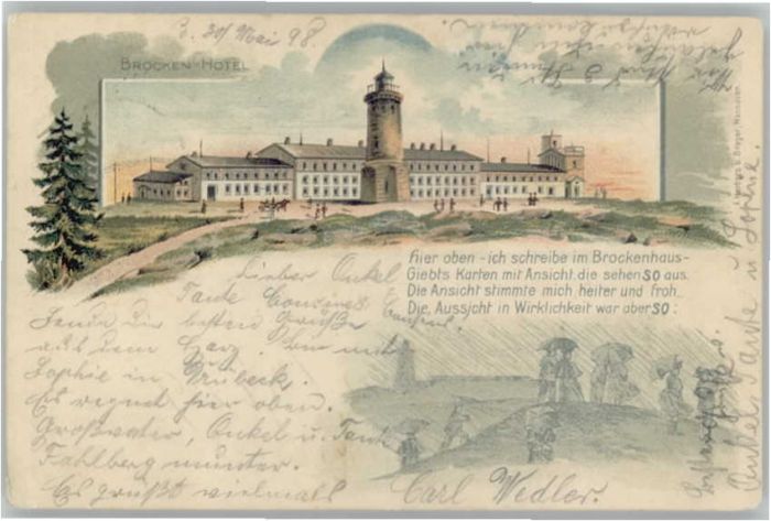 Brocken Harz Brocken Hotel