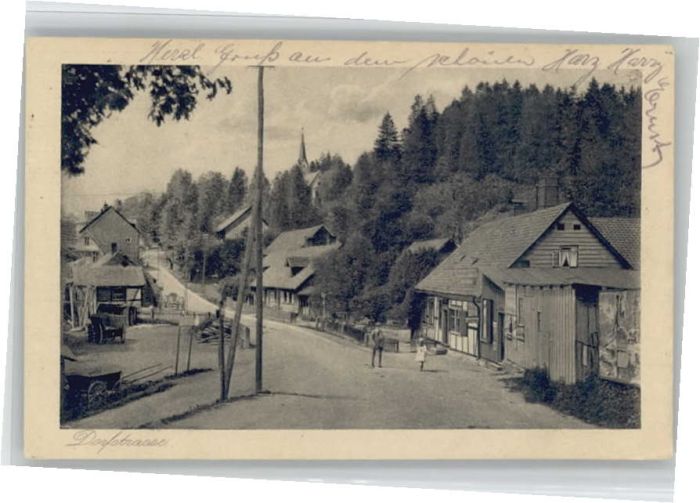 Schierke Harz Schierke Dorfstrasse