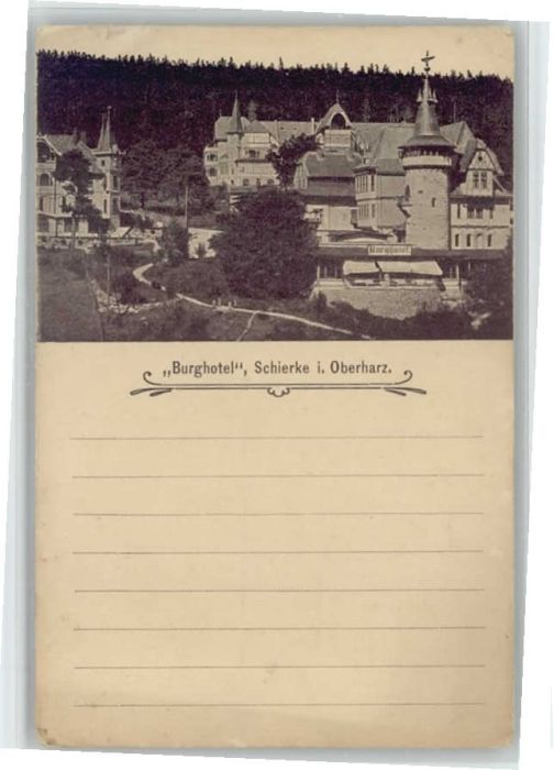 Schierke Harz Schierke Burg Hotel