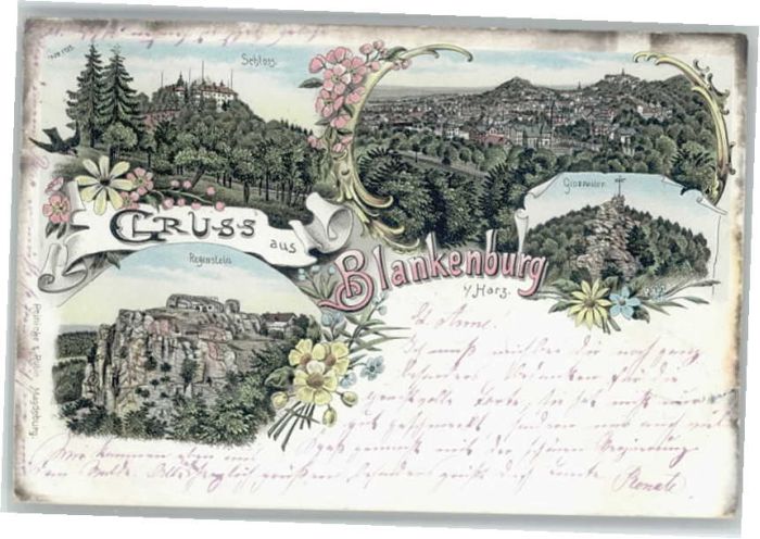 Blankenburg Harz Regenstein