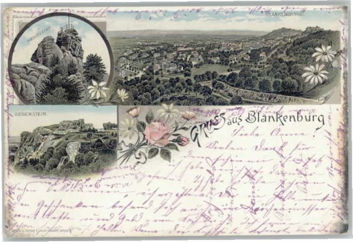 Blankenburg Harz Regenstein