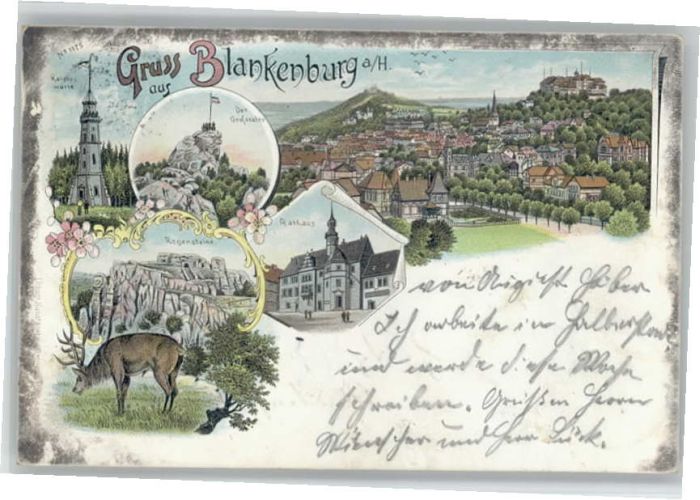 Blankenburg Harz Regenstein Kaiserwarte