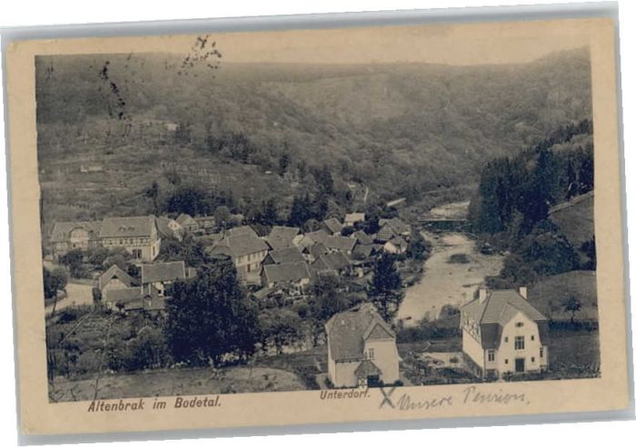 Altenbrak Harz Altenbrak Unterdorf