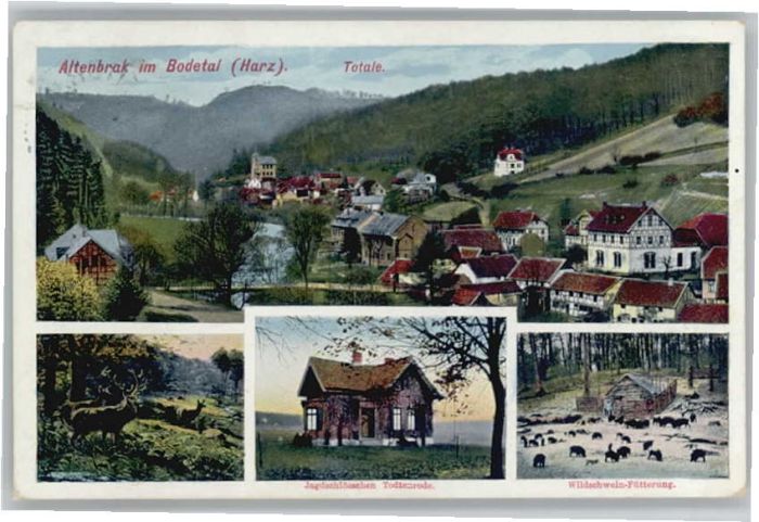 Altenbrak Harz Altenbrak Jagdschlösschen Todtenrode