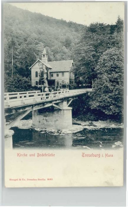 Treseburg Harz Bobebrücke
