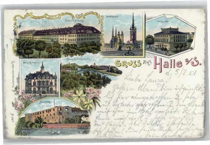 Halle Saale Frankestiftung Burg Giebichenstein Mori