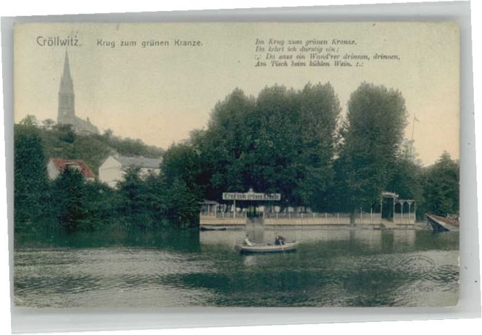 Kroellwitz Halle Saale Krug zum grünen Kranze