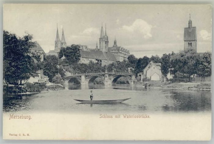 Merseburg Saale Waterloobrücke