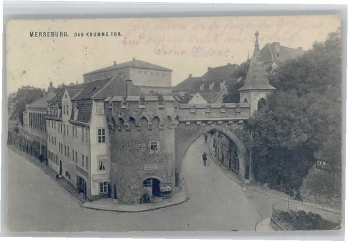 Merseburg Saale Krumme Tor