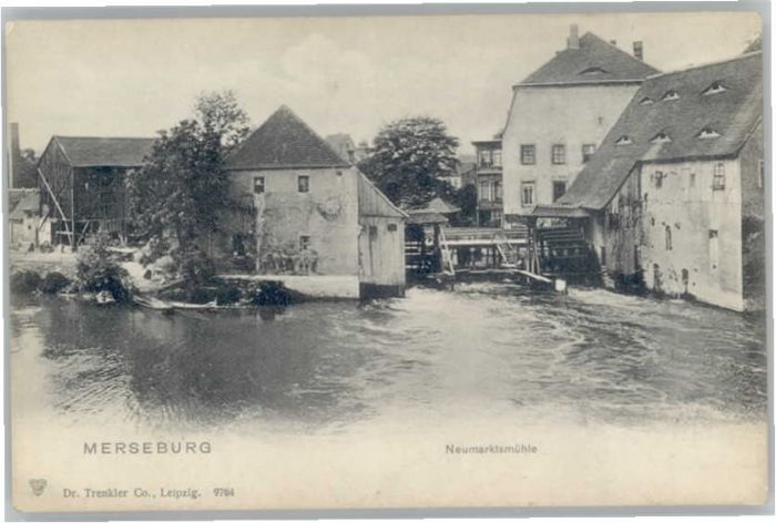 Merseburg Saale Neumarktsmühle
