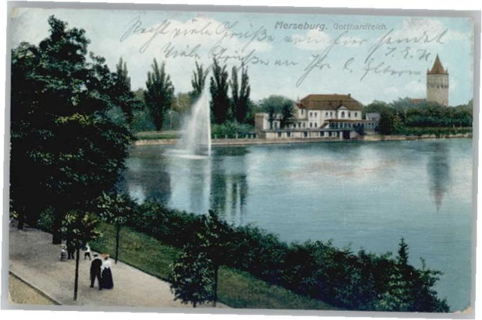 Merseburg Saale Gotthardtsteich