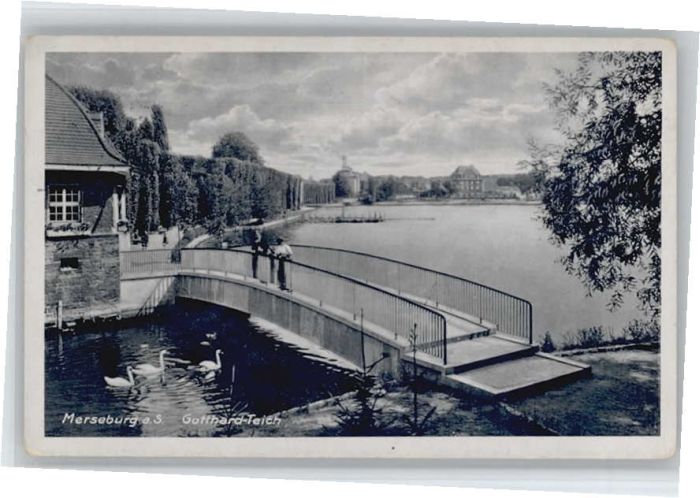 Merseburg Saale Gotthardtsteich