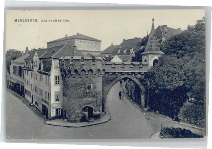 Merseburg Saale Krumme Tor