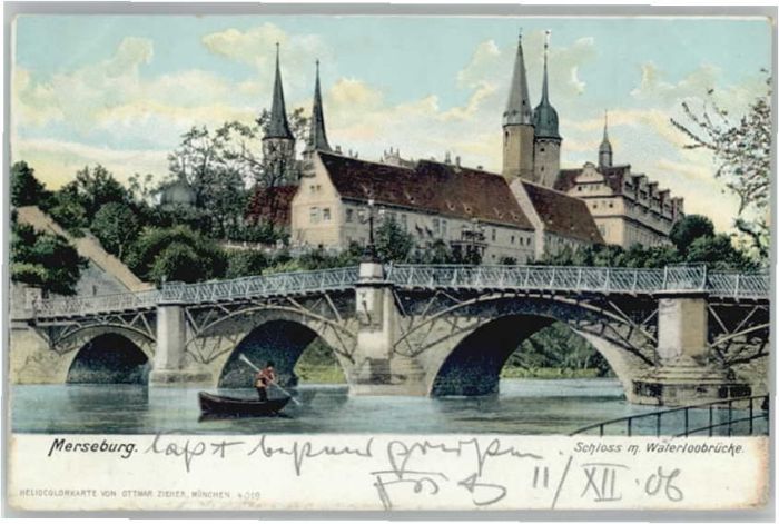 Merseburg Saale Waterloobrücke