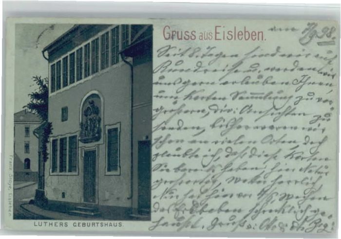 Eisleben Luthers Geburtshaus
