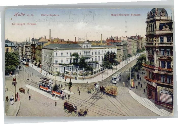 Halle Saale Riebeckplatz Magdeburger Strasse