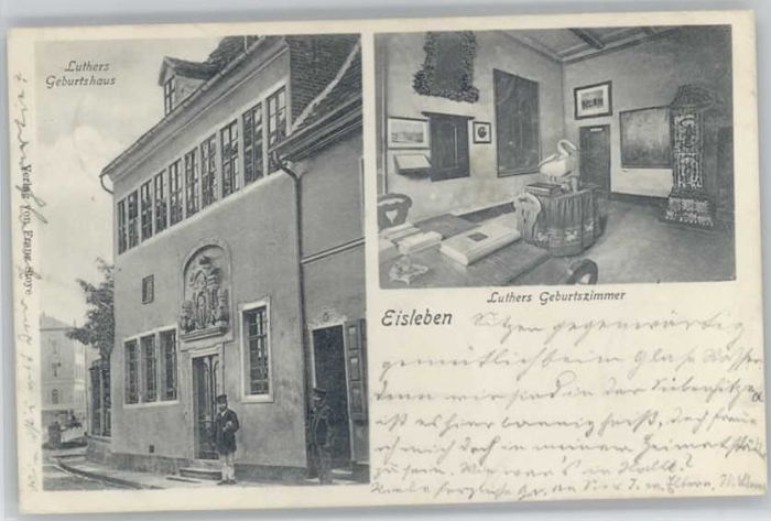 Eisleben Luthers Geburtshaus