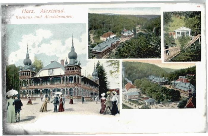 Alexisbad Harz Alexisbad Kurhaus Alexisbrunnen