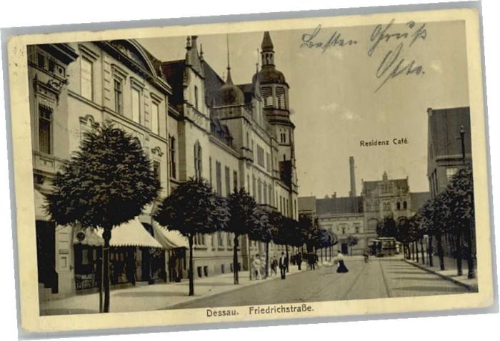Dessau-Rosslau Dessau Friedrichstrasse