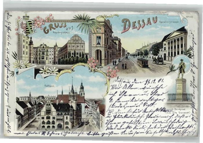 Dessau-Rosslau Dessau Residenzschloss Rathaus Leopold