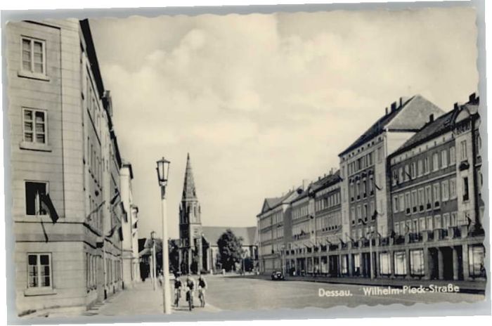 Dessau-Rosslau Dessau Wilhelm Pieck Strasse