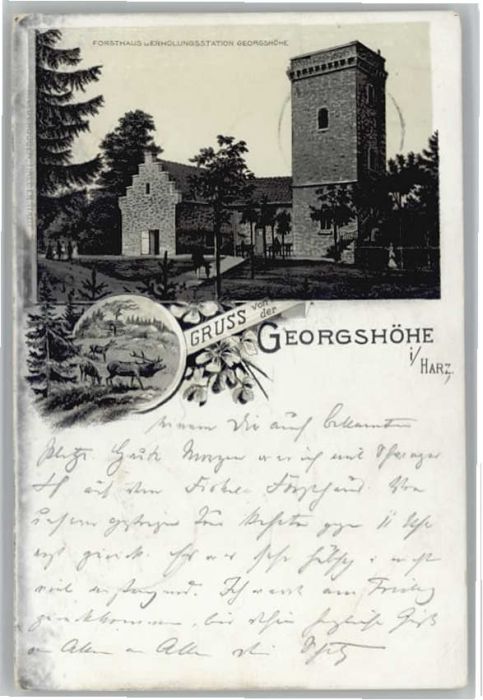 Bad Suderode [Stempelabschlag] Georgshöhe Erholungss
