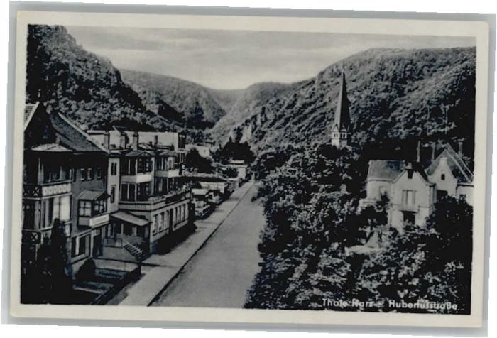 Thale Harz Thale Hubertusstrasse