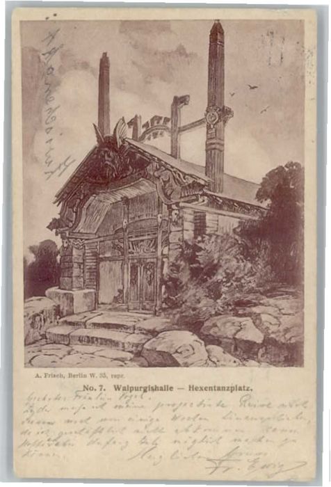 Thale Harz Thale Walpurgishalle Hexentanzplatz