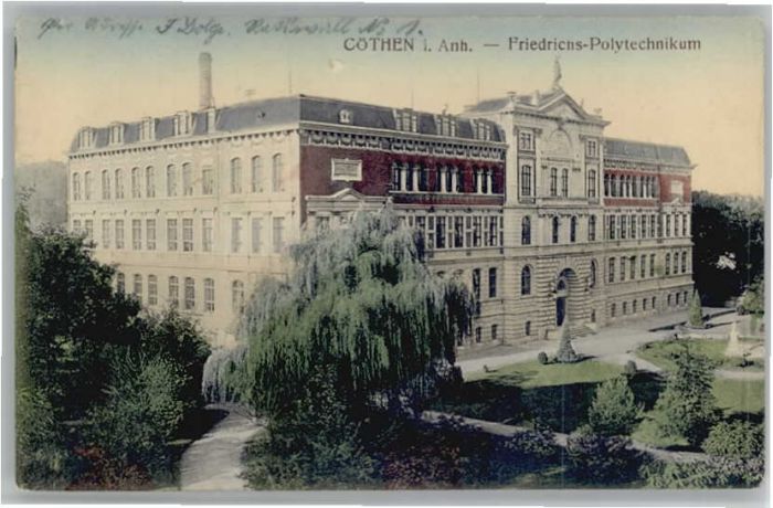 Koethen Anhalt riedricus Polytechnikum