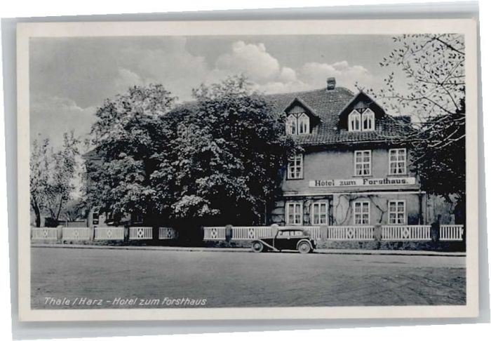 Thale Harz Thale Hotel zum Forsthaus