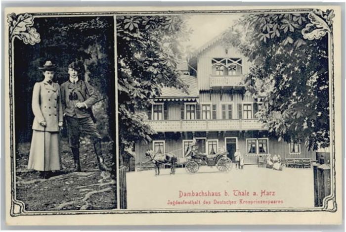 Thale Harz Thale Dambachshaus Kronprinzenpaar
