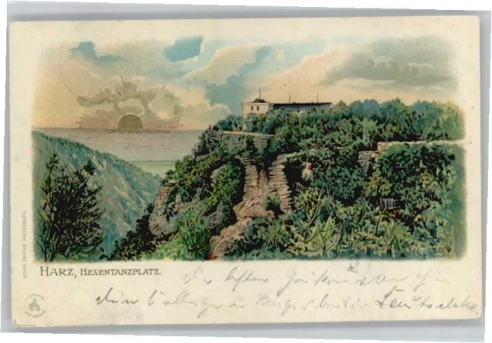 Thale Harz Thale [Stempelabschlag] Hexentanzplatz