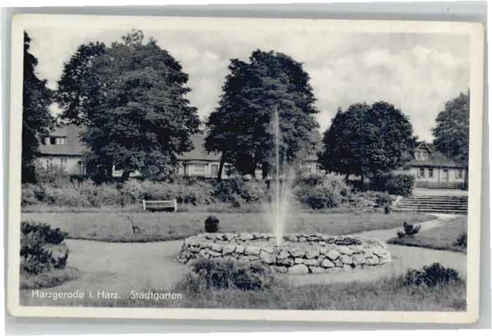 Harzgerode Stadtgarten