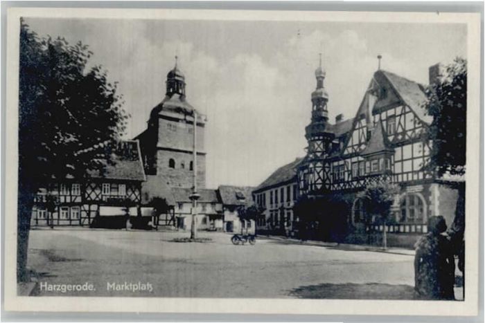 Harzgerode Marktplatz