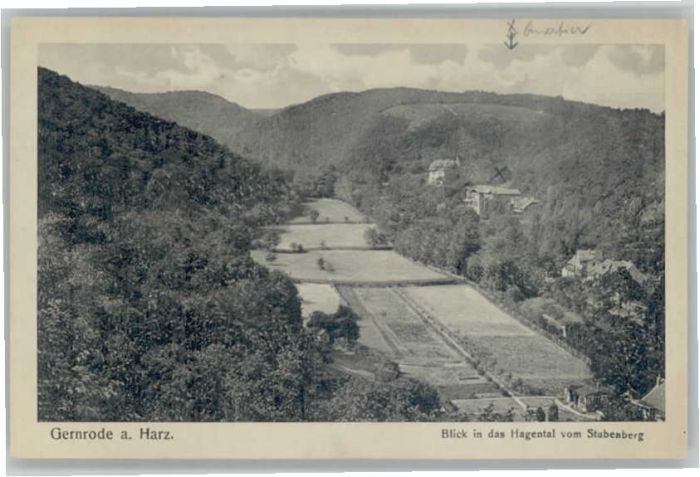 Gernrode Harz Hagental