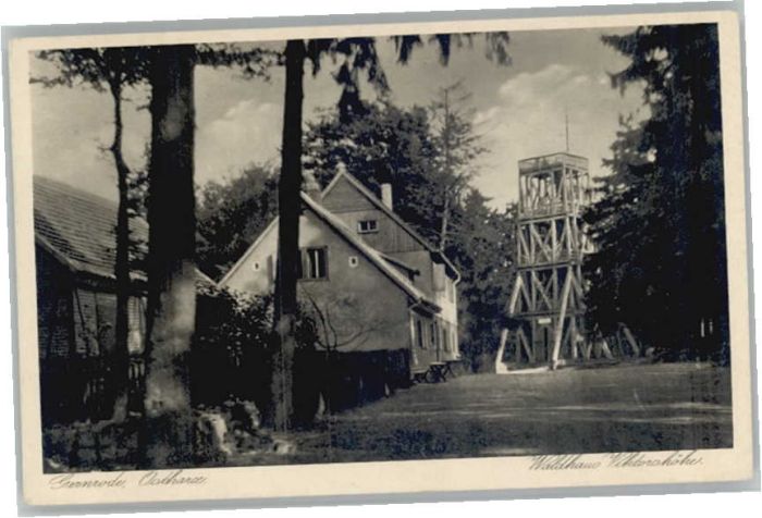 Gernrode Harz Waldhaus Viktorshöhe
