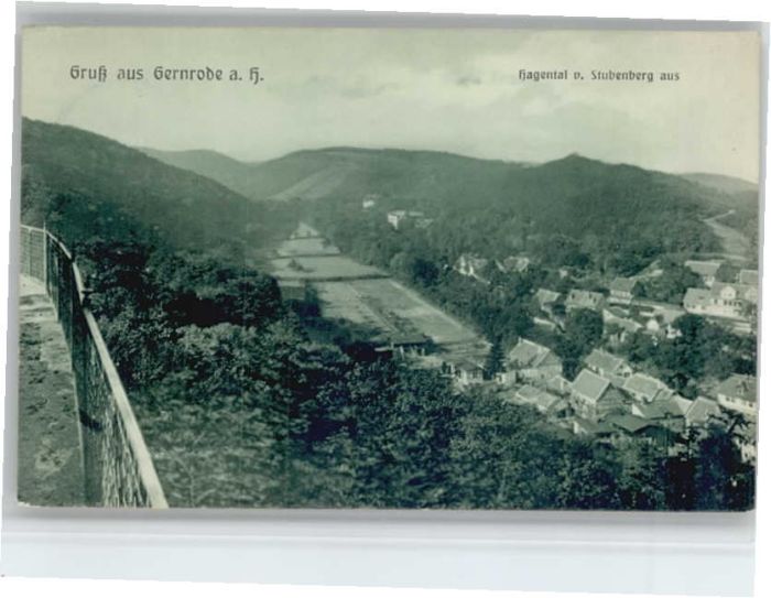 Gernrode Harz Hagental