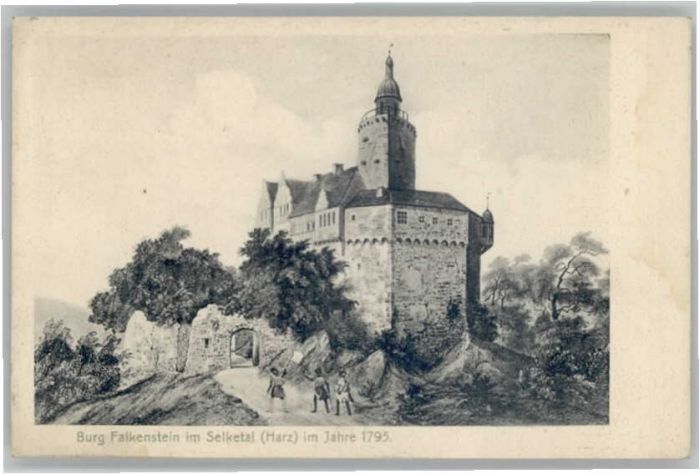 Falkenstein Harz Burg Falkenstein